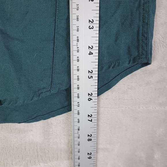 Topman Teal Button-Down Longsleeve Men's Shirt | Size XS - Picture 4 of 6